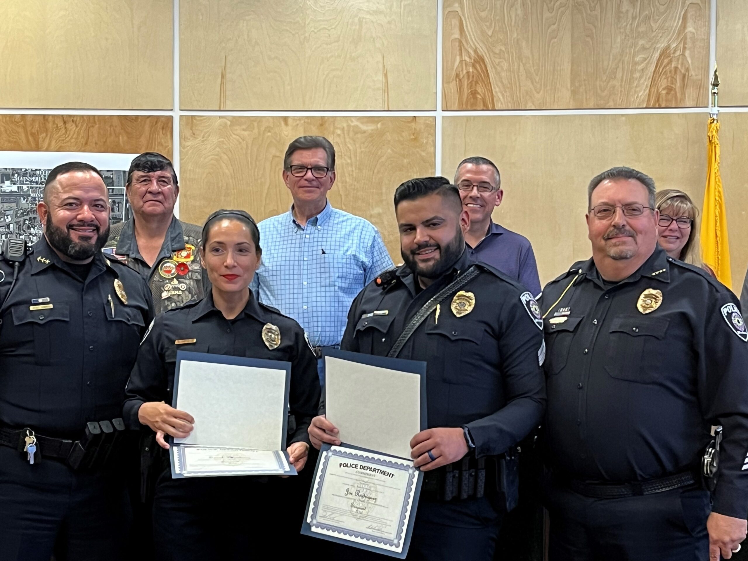 Sergeant Promotions – Belen Police Department - City of Belen