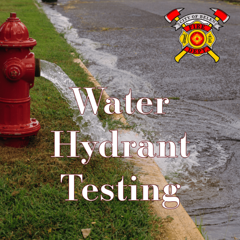 Water Hydrant Testing - City of Belen