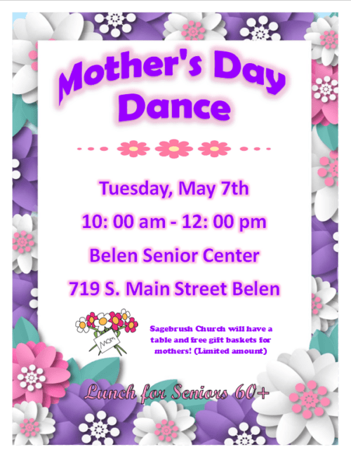 Rsvp Mothers Day Dance City Of Belen