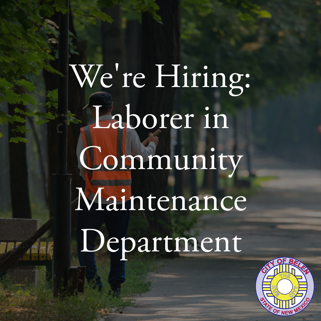 Featured image for “We’re Hiring: Full-time Laborer Community Maintenance”