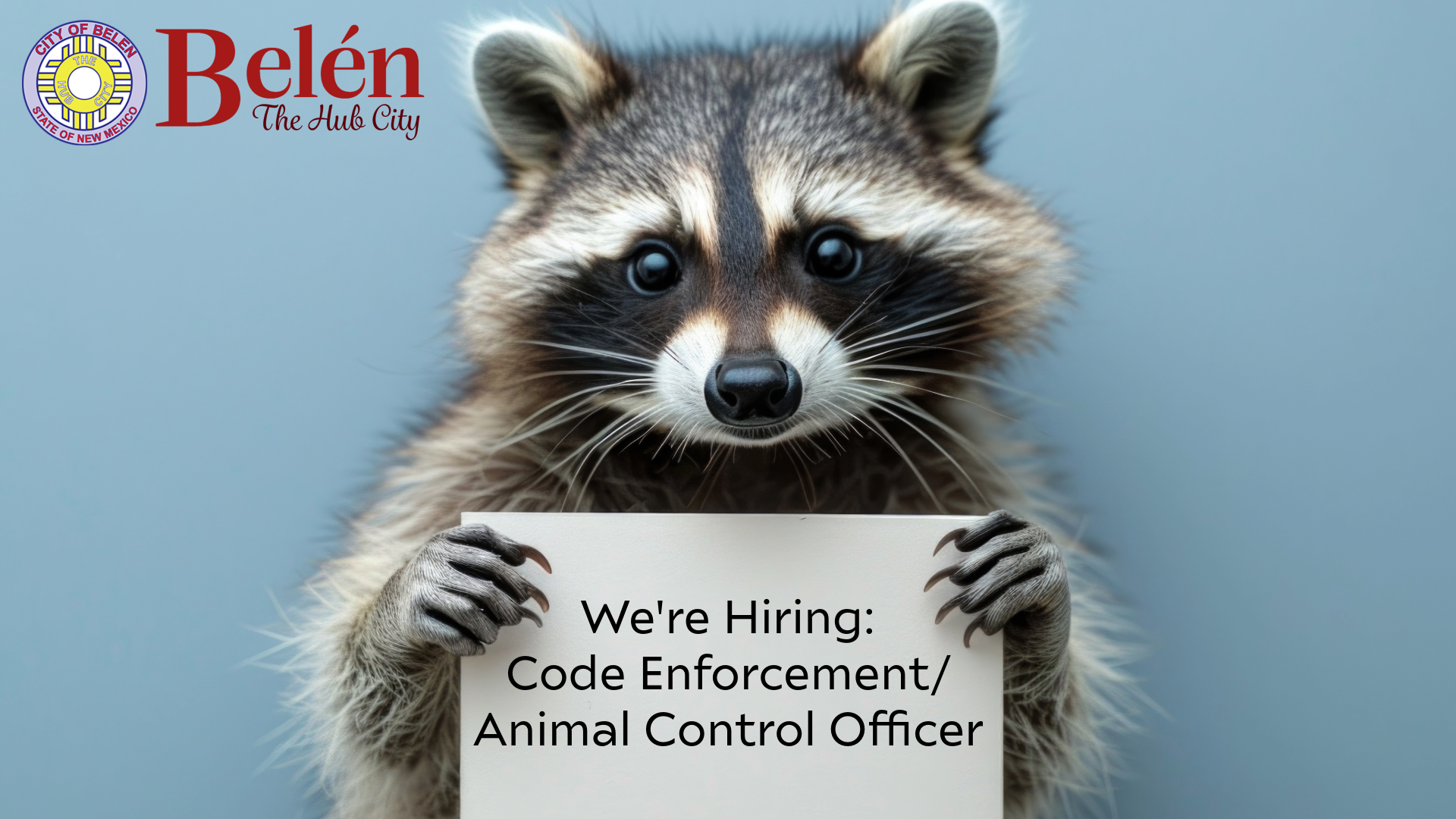 Featured image for “We’re Hiring: Code Enforcement/Animal Control Officer”