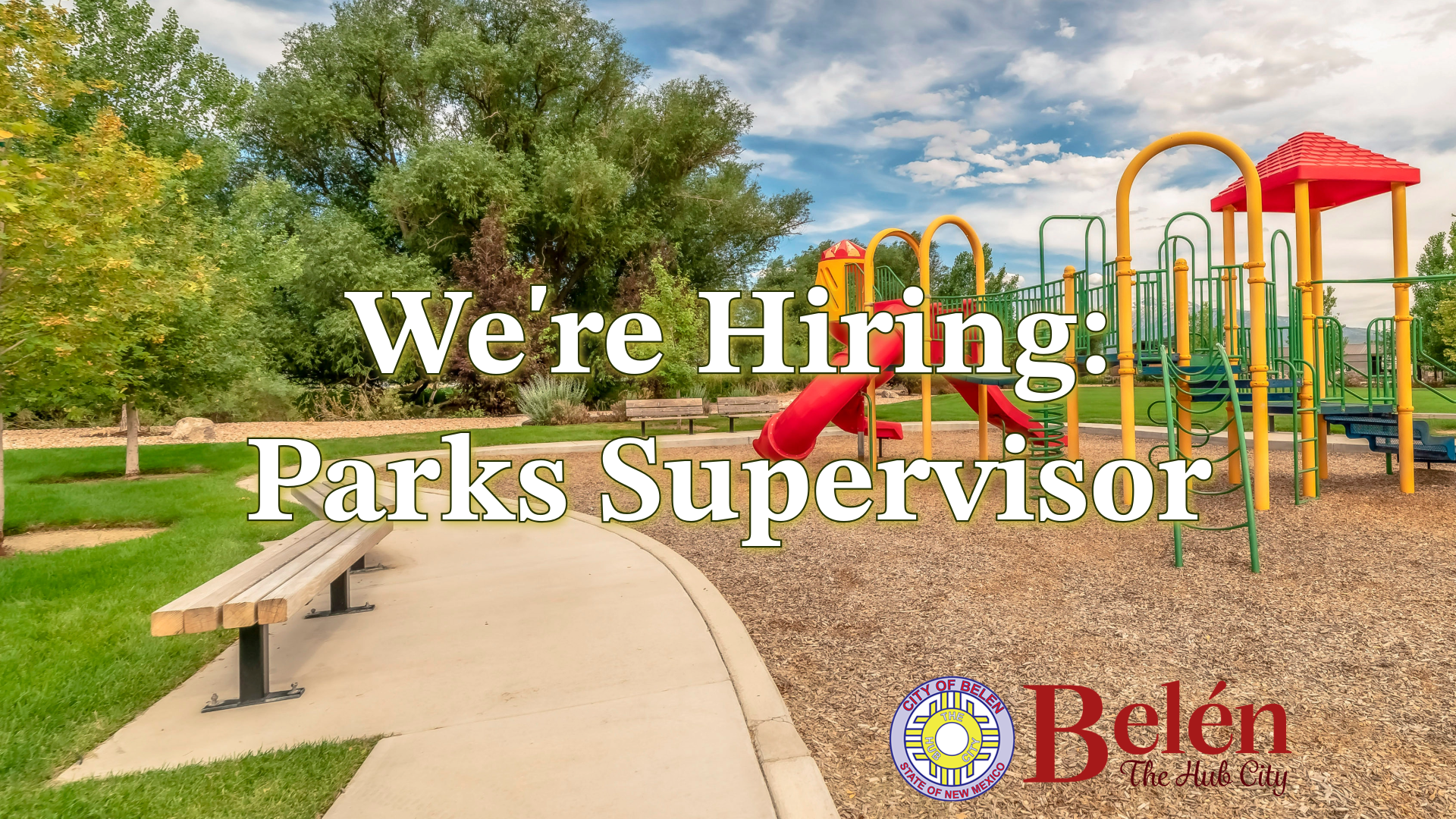 Featured image for “We’re Hiring: Parks Supervisor”