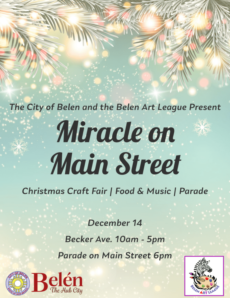 2024 Miracle on Main Street Parade and Vendor Information City of Belen