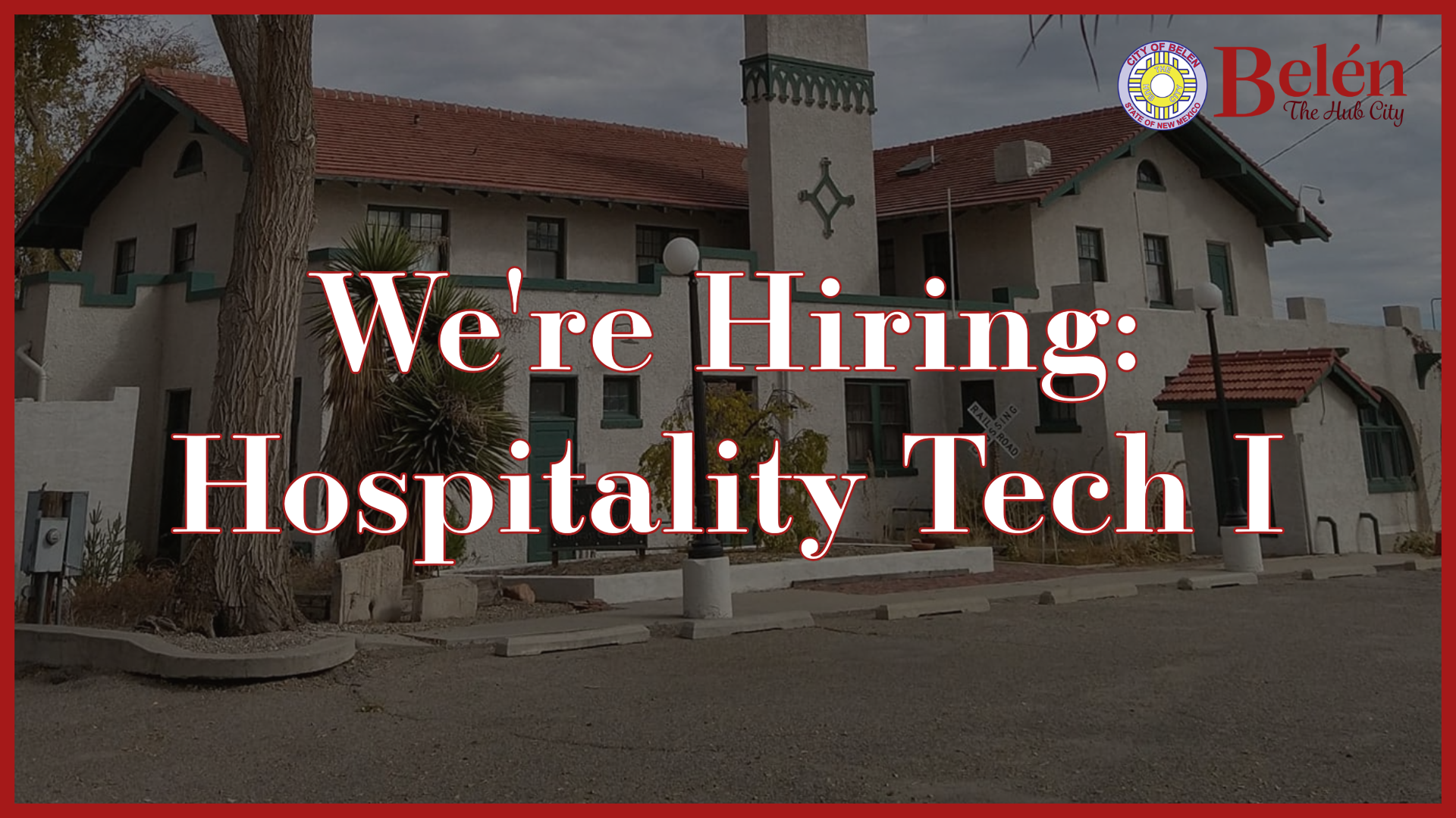 Featured image for “Now Hiring: Hospitality Tech I – Harvey House Museum”