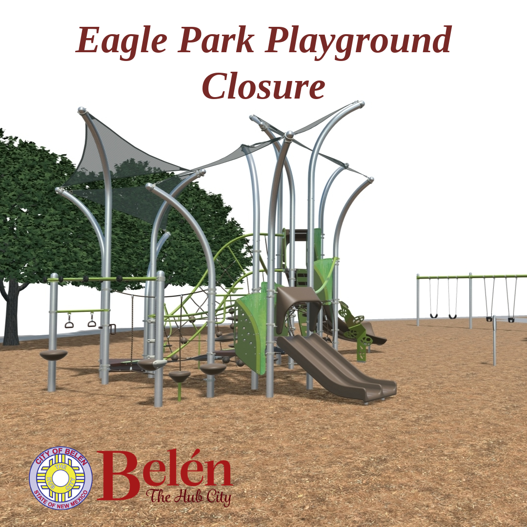 Featured image for “ANNOUNCEMENT – EAGLE PARK PLAYGROUND CLOSURE”